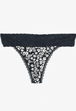 Maurices Panties|Panties-Simply Comfy Cotton Floral Thong Panty