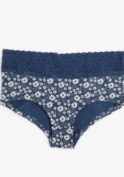 Maurices Panties|Panties-Simply Comfy Cotton Floral Boybrief Panty