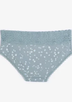 Maurices Panties|Panties-Simply Comfy Cotton Floral Hipster Panty