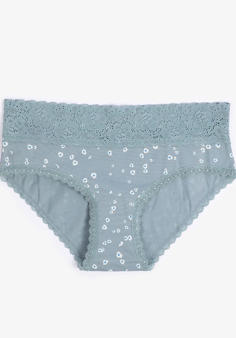 Maurices Panties|Panties-Simply Comfy Cotton Floral Hipster Panty