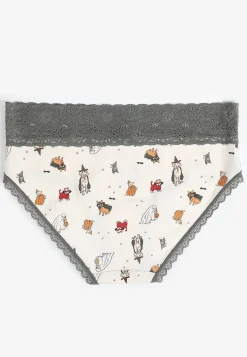 Maurices Panties|Panties-Simply Comfy Cotton Halloween Dogs Hipster Panty