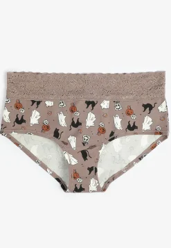 Maurices Panties|Panties-Simply Comfy Cotton Halloween Icons Boybrief Panty