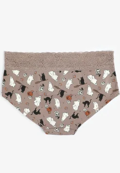 Maurices Panties|Panties-Simply Comfy Cotton Halloween Icons Boybrief Panty