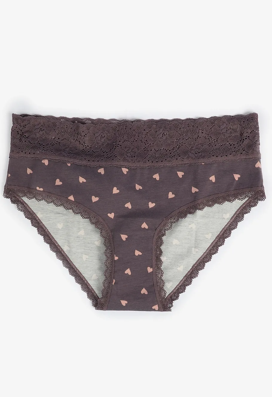 Maurices Panties|Panties-Simply Comfy Cotton Heart Print Hipster Panty
