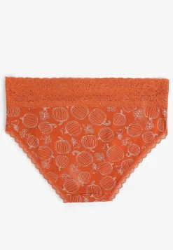 Maurices Panties|Panties-Simply Comfy Cotton Pumpkin Hipster Panty