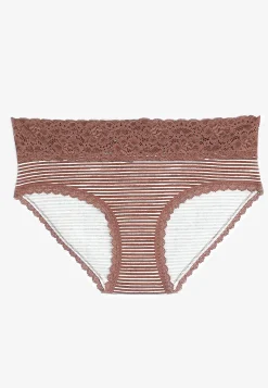 Maurices Panties|Panties-Simply Comfy Cotton Striped Hipster Panty