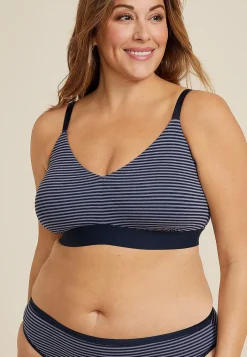 Maurices Bralettes|Bralettes-Simply Comfy Cotton Triangle Bralette