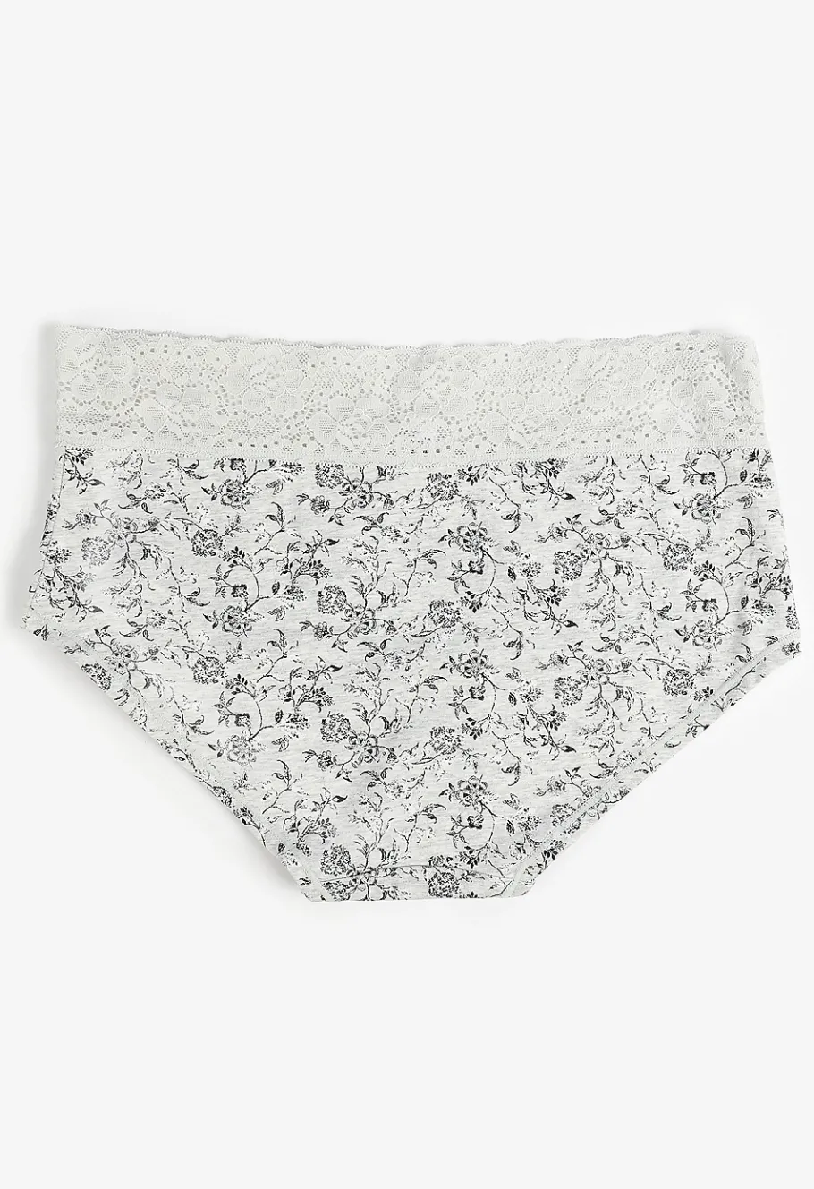 Maurices Panties|Panties-Simply Comfy Heathered Floral Printed Boybrief Panty