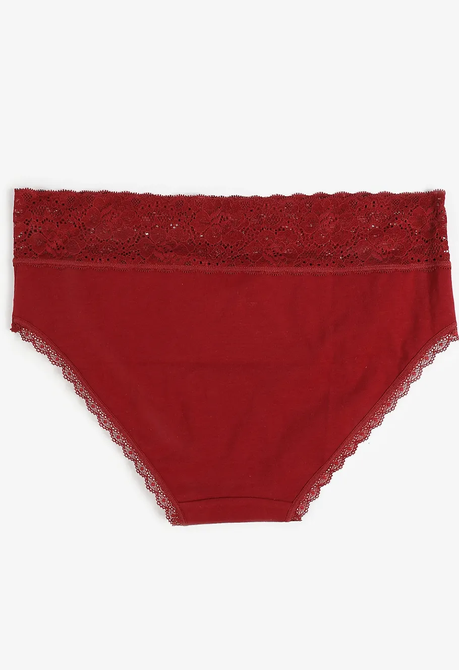 Maurices Panties|Panties-Simply Comfy Lace Trim Cotton Hipster Panty