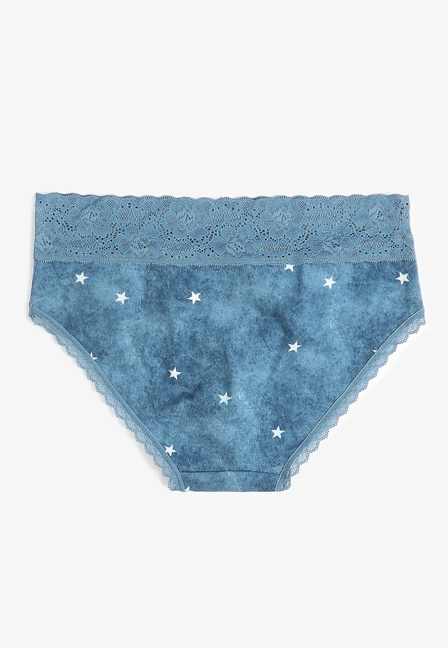 Maurices Panties|Panties-Simply Comfy Star Printed Hipster Panty