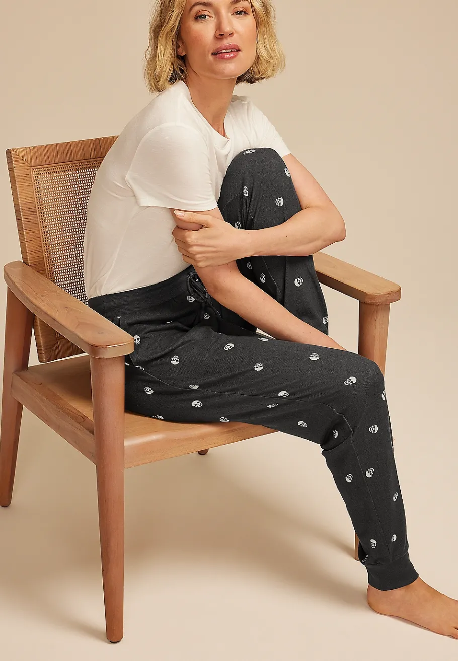 Maurices Pajamas|Pajamas-Skulls Jogger Pajama Pants