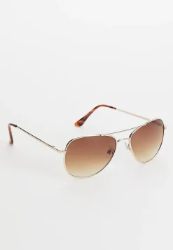 Maurices Sunglasses-Skyline Aviator Tortoise Sunglasses