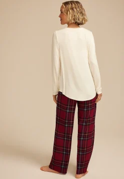Maurices Pajamas|Pajamas-Slow Mornings Coffee Graphic Tee And Wide Leg Pajama Set