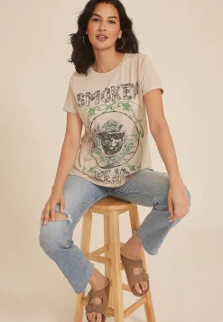 Maurices Tees|Graphics-Smokey Bear Relaxed Fit Graphic Tee