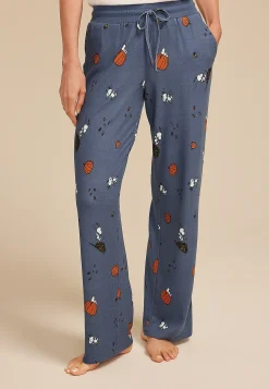 Maurices Pajamas|Pajamas-Snoopy Fall Wide Leg Pajama Pants