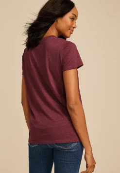 Maurices Tees|Graphics-Stacked Fall Floral Classic Fit Graphic Tee