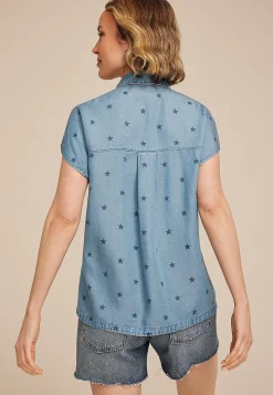 Maurices Plaid & Button Down Shirts-Star Utility Button Down Shirt
