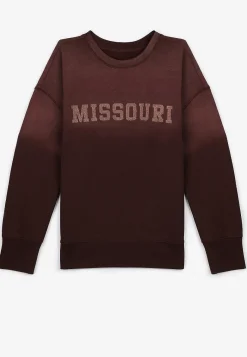 Maurices Sweatshirts-State Dip Dye Crew Neck Sweatshirt