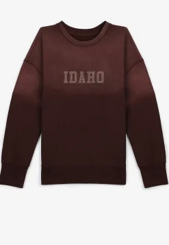 Maurices Sweatshirts-State Dip Dye Crew Neck Sweatshirt