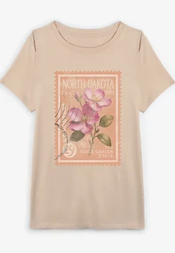 Maurices Tees|Graphics-State Stamp Classic Fit Graphic Tee