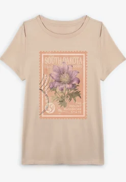 Maurices Tees|Graphics-State Stamp Classic Fit Graphic Tee