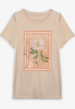 Maurices Tees|Graphics-State Stamp Classic Fit Graphic Tee