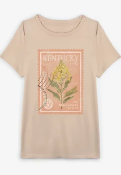 Maurices Tees|Graphics-State Stamp Classic Fit Graphic Tee