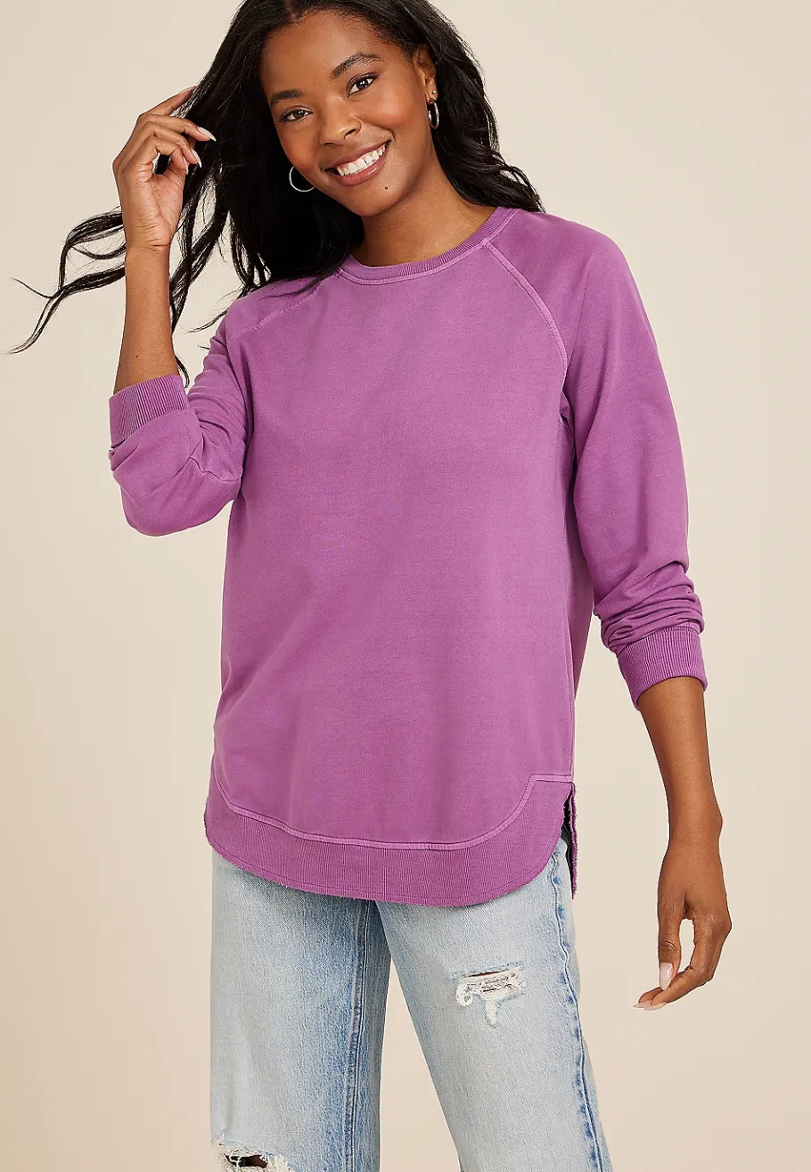 Maurices Sweatshirts-Sunhaven Crew Neck Sweatshirt