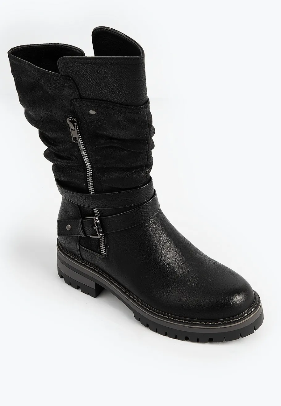 Maurices Shoes|Boots-SuperCush Blaire Mid Shaft Moto Boot