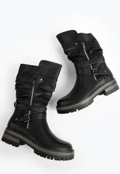Maurices Shoes|Boots-SuperCush Blaire Mid Shaft Moto Boot