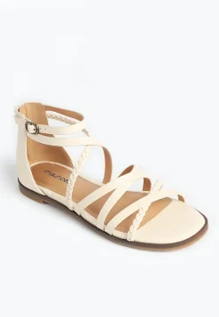 Maurices Shoes|Sandals-SuperCush Callie Strappy Braided Gladiator Sandal