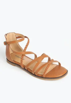 Maurices Shoes|Sandals-SuperCush Callie Strappy Braided Gladiator Sandal