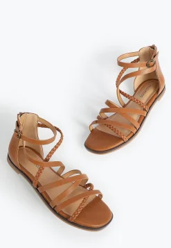 Maurices Shoes|Sandals-SuperCush Callie Strappy Braided Gladiator Sandal