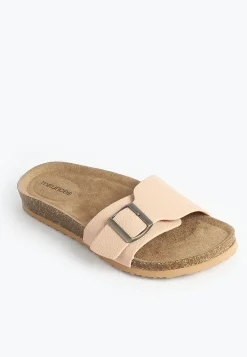 Maurices Shoes|Sandals-SuperCush Chloe One Band Cork Footbed Sandal