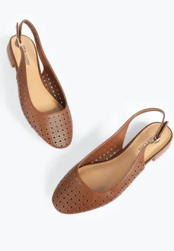 Maurices Shoes|Flats-SuperCush Georgia Perforated Slingback Flat