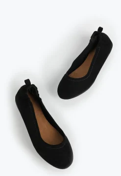 Maurices Shoes|Flats-SuperCush Gwen Faux Suede Scrunch Back Ballet Flat