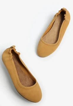 Maurices Shoes|Flats-SuperCush Gwen Faux Suede Scrunch Back Ballet Flat