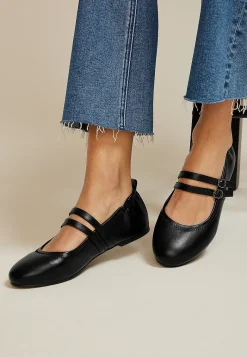Maurices Shoes|Flats-SuperCush Gwen Mary Jane Scrunch Back Flat