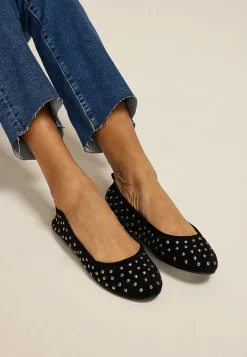 Maurices Shoes|Flats-SuperCush Gwen Studded Scrunch Back Flat