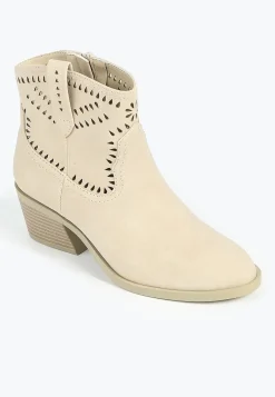 Maurices Shoes|Boots-SuperCush Jane Perforated Ankle Boot