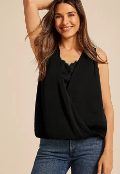 Maurices Tanks & Camis-Surplice Tank Top