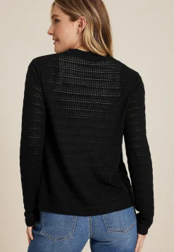 Maurices Sweaters Cardigans & Kimonos-Textured Cardigan