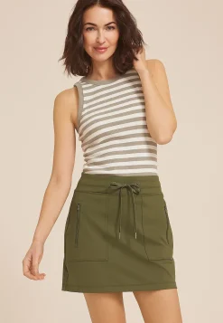 Maurices Skirts-Traveler Zip Pocket Utility Skort