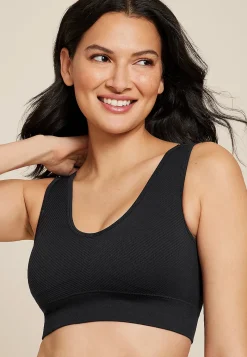 Maurices Bralettes|Bralettes-True Stretch Directional Ribbed Bralette