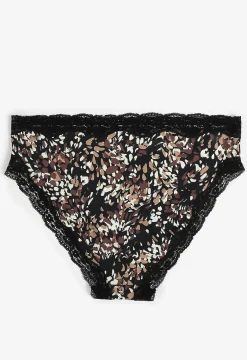 Maurices Panties|Panties-True Stretch High Waist Jersey Printed Bikini Panty