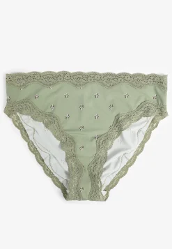 Maurices Panties|Panties-True Stretch High Waist Jersey Floral Bikini Panty
