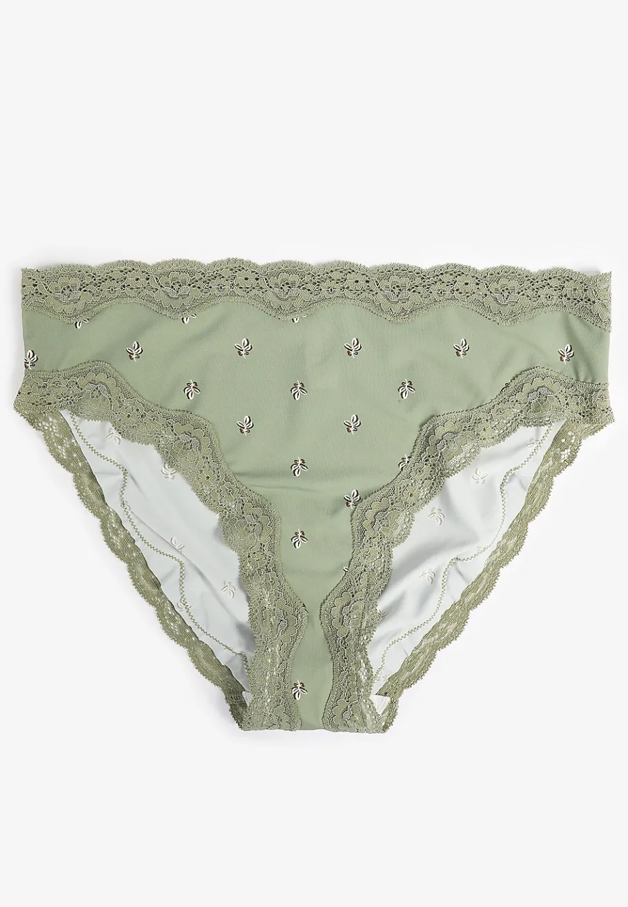 Maurices Panties|Panties-True Stretch High Waist Jersey Floral Bikini Panty