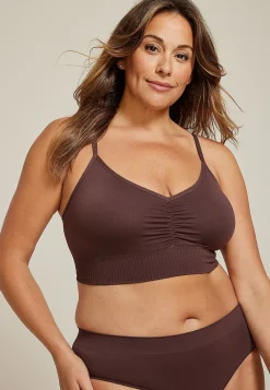 Maurices Bralettes|Bralettes-True Stretch Seamless Cinched Front Bralette