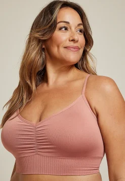 Maurices Bralettes|Bralettes-True Stretch Seamless Cinched Front Bralette