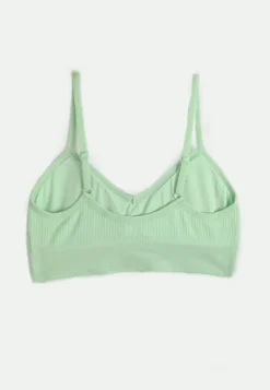 Maurices Bralettes|Bralettes-True Stretch Seamless Ribbed V Neck Bralette